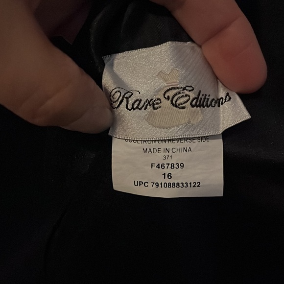 Rare Editions girl’s pink and black dress - Picture 5 of 9